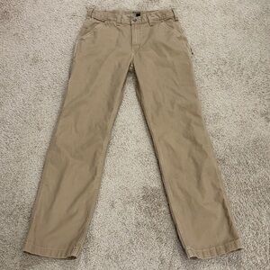 Carhartt Relaxed Fit Utility Work Pants 34x34 Tan/ Khaki Carpenter Pants